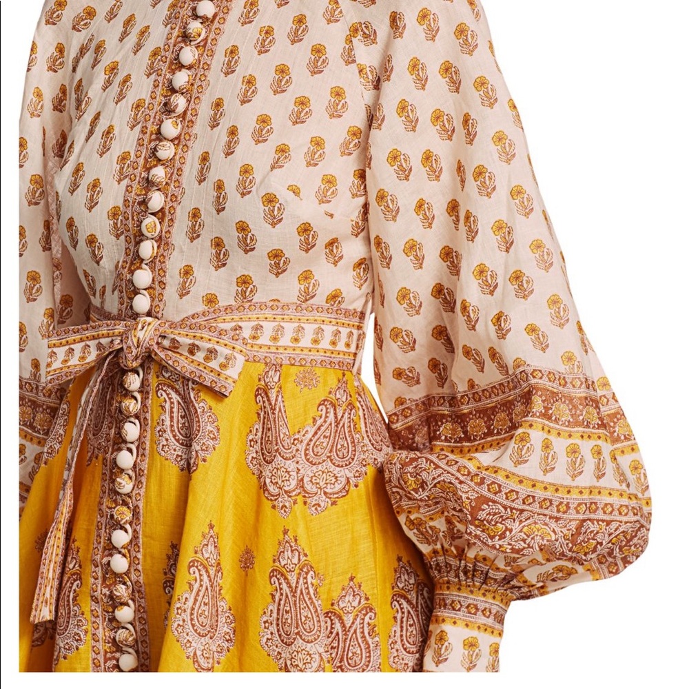 ❌SOLD❌Zimmermann  Bonita Paisley Linen dress NWT
